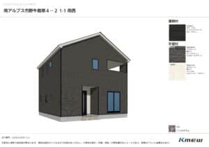 採用南アルプス市野牛島第４－２ 1 1 南西