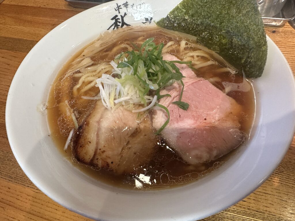 ☆久しぶりの訪問!南アルプス市の人気ラーメン店「あきやま」さんへ✨🍜】☆ 3 IMG 1177
